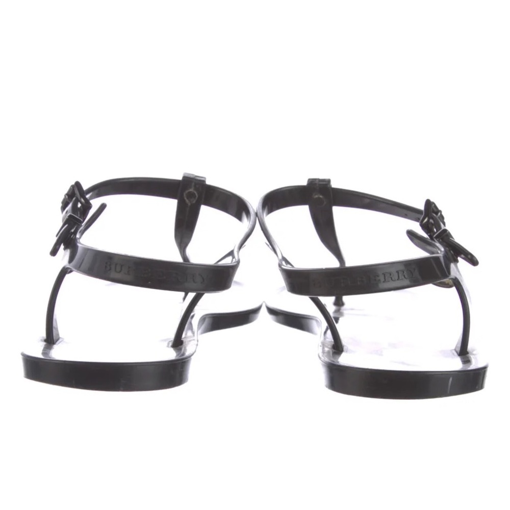 🛒 LAST CALL‼️ Authentic Burberry Rubber T-Strap Sandals - Picture 4 of 4